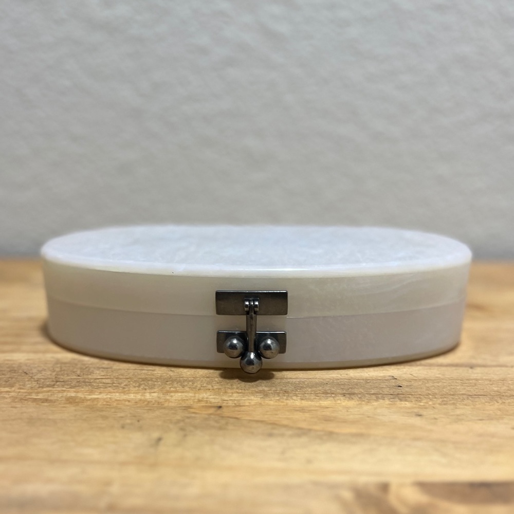 Edie Parker pearl clutch